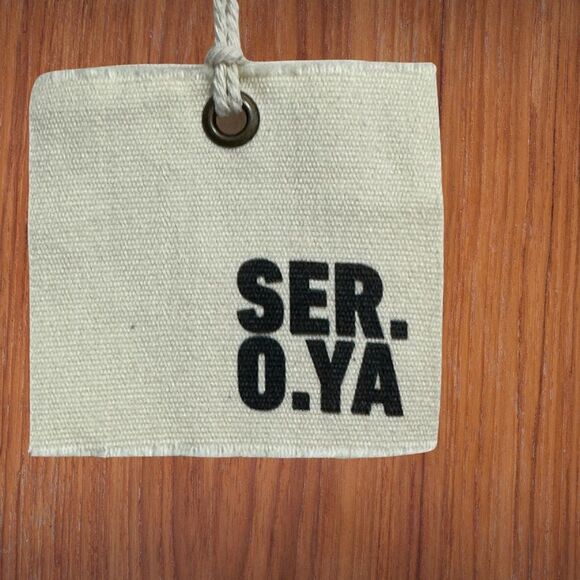 Ser.o.Ya Womens Artemis Top Size L Cream Cut Out Long Sleeves Cropped NWT - Picture 8 of 10